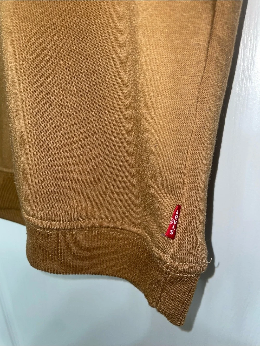 Levi's Kids Brown Hooded Sweatshirt with Sleeve Logo